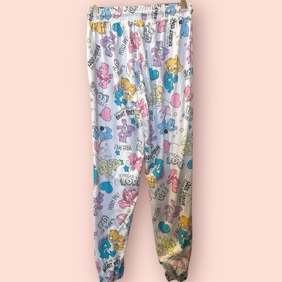 Care Bear Pajama Pants Lounge Sleepwear Casual Size Small 4-6 Love - Picture 5 of 6